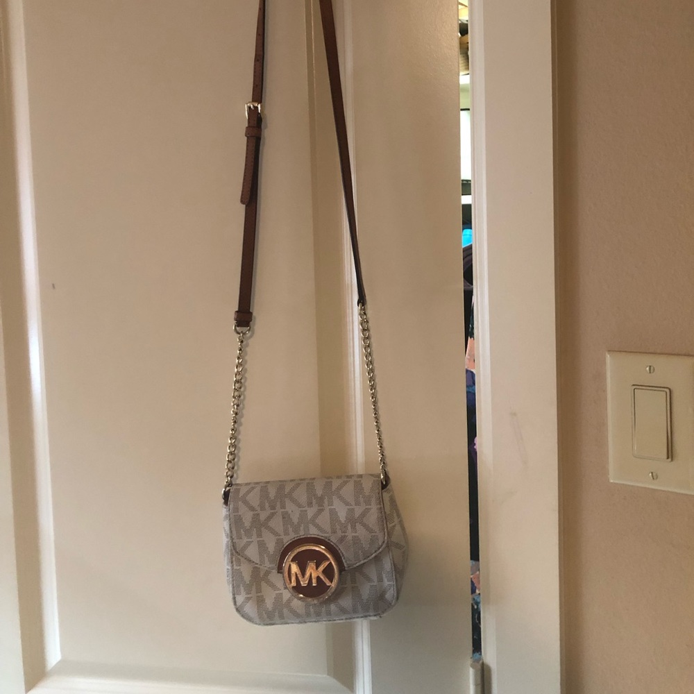 Michael Kors White Crossbody